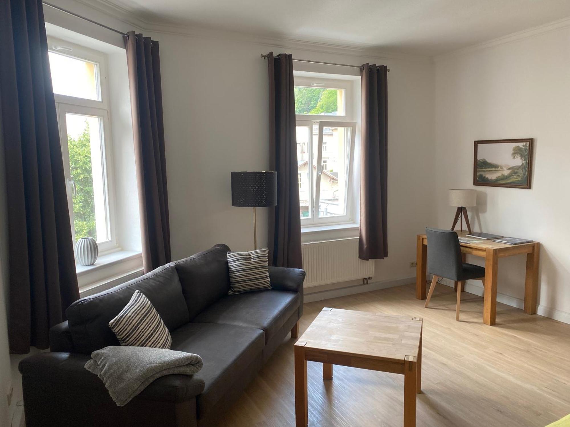 Apartmenthaus Zentral Bad Schandau Exterior foto